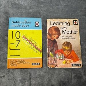 Vintage Ladybird Books Subtration Made Easy Learning with Mother